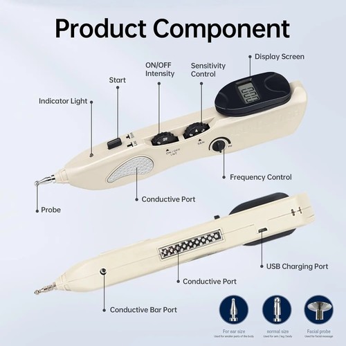 Electronic acupuncture pen - electronic,